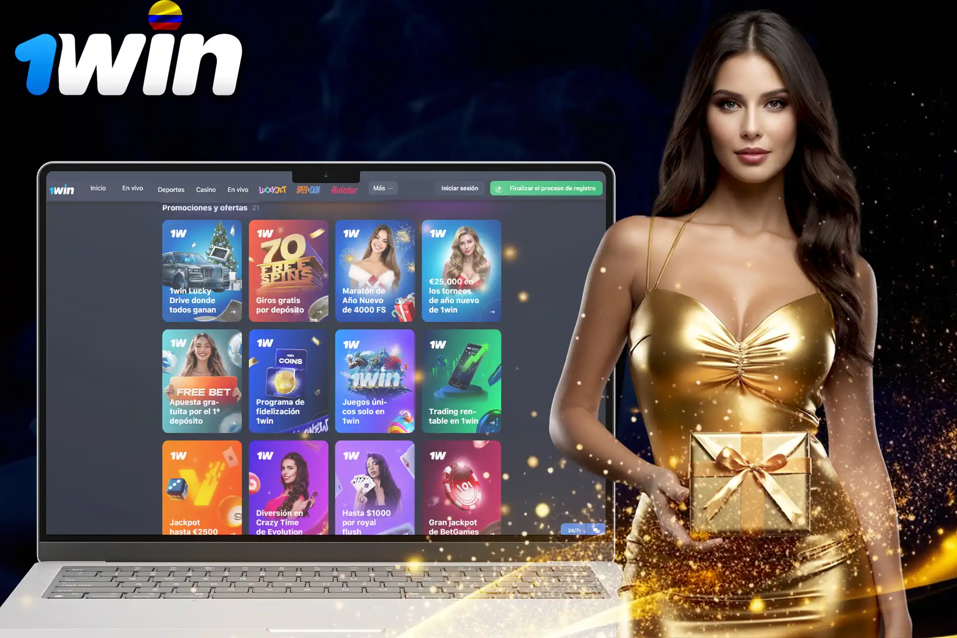 Muchas bonificaciones diferentes