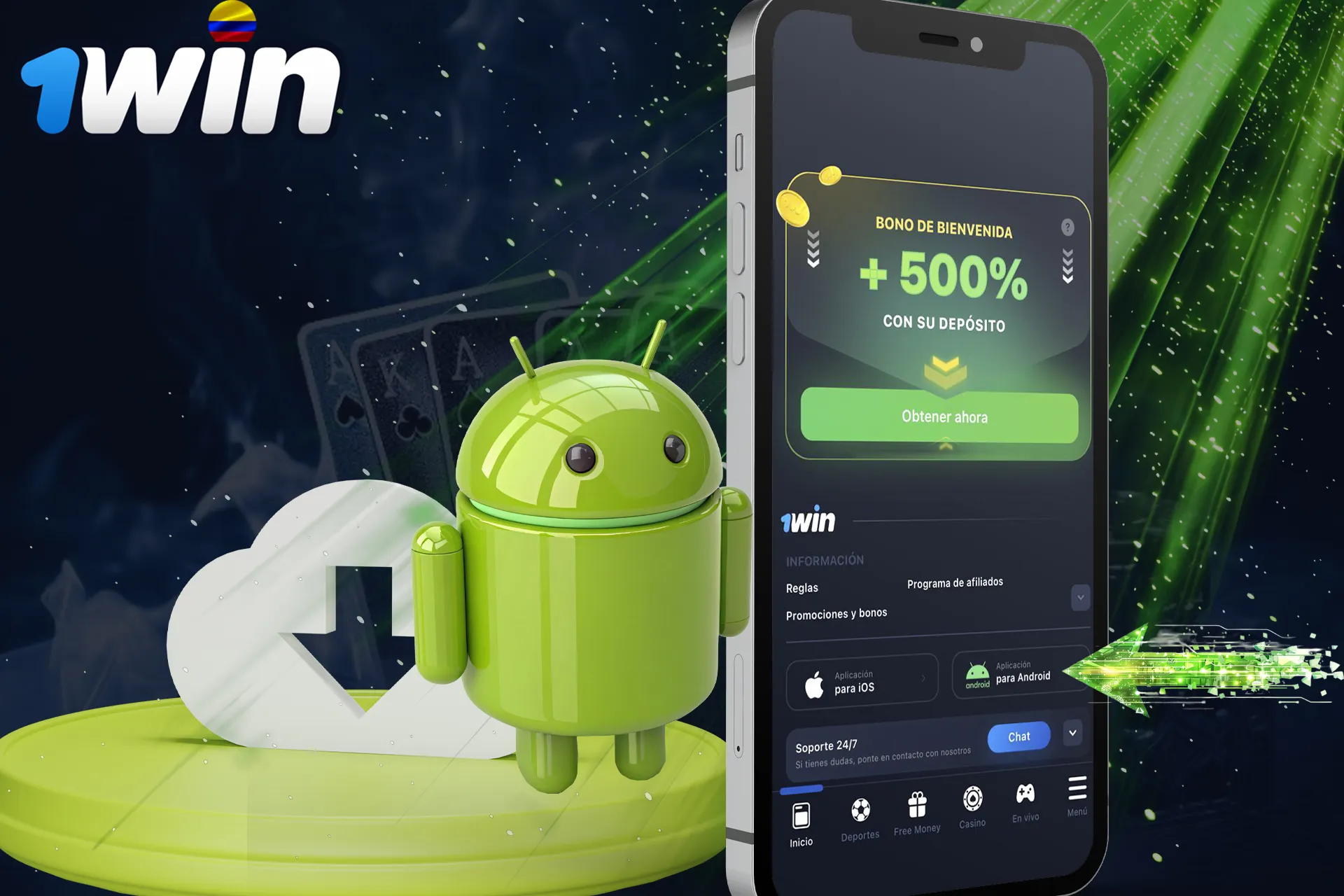 Descargar la aplicación en Android