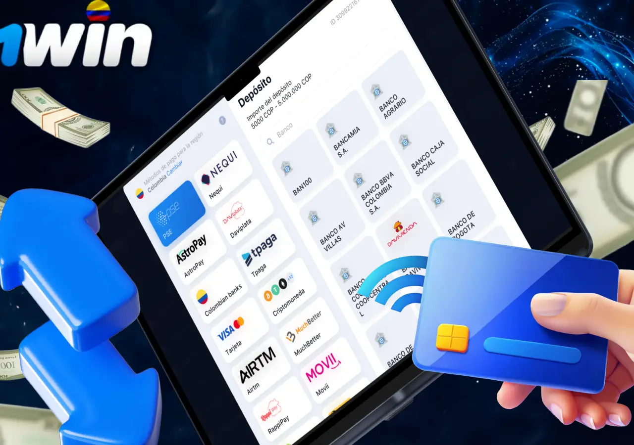 Descripción de los métodos de depósito y retirada disponibles en la plataforma