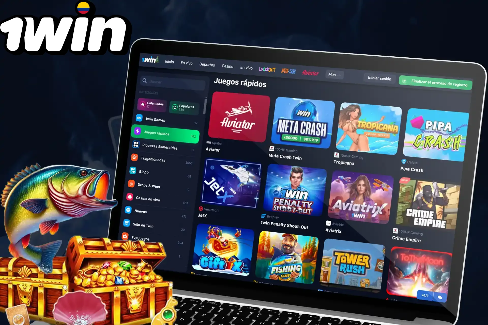 Haz pronósticos y gana en poco tiempo en partidas rápidas