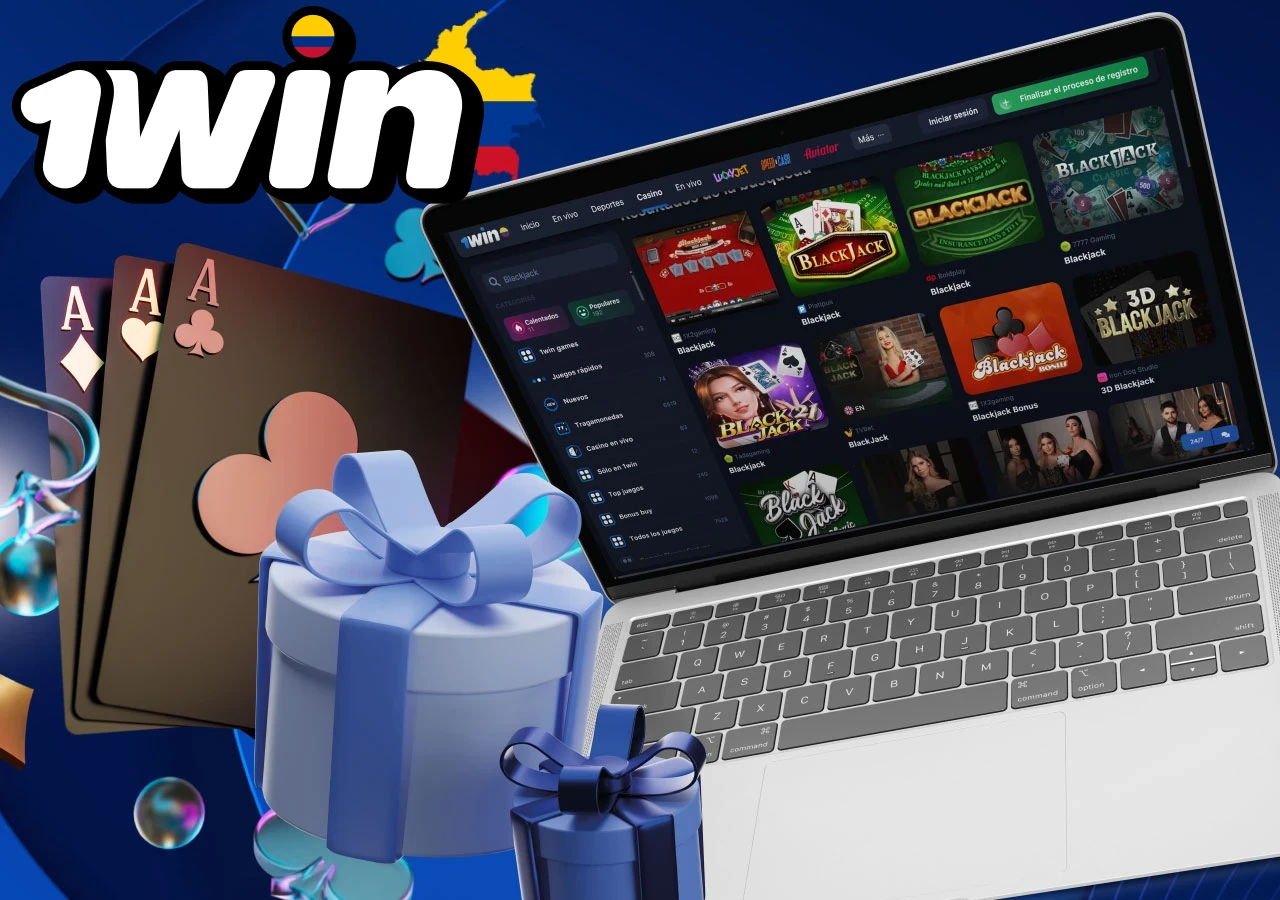 Juegue al blackjack y consiga premios extra en su primer depósito con 1win