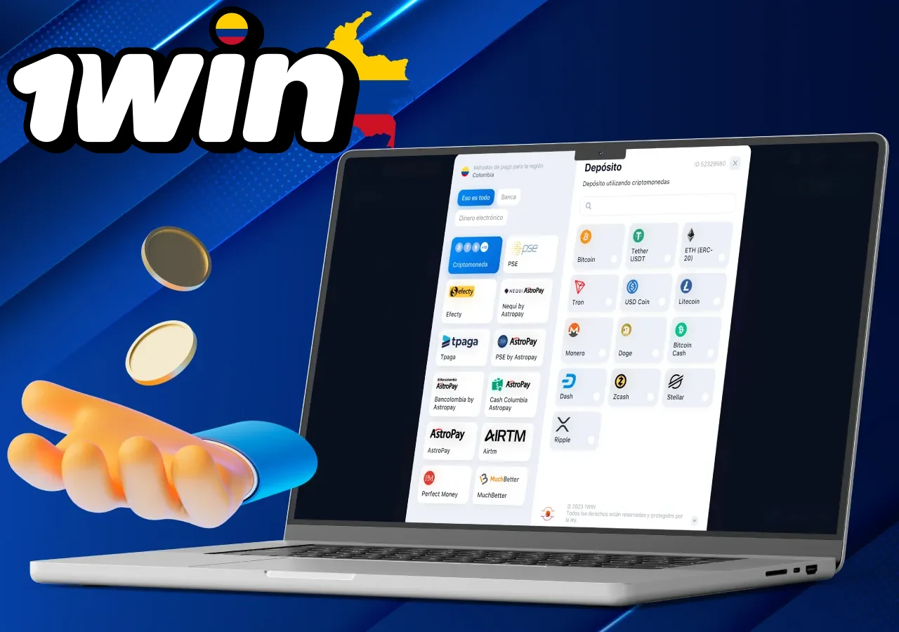 Descripción de los métodos de pago disponibles